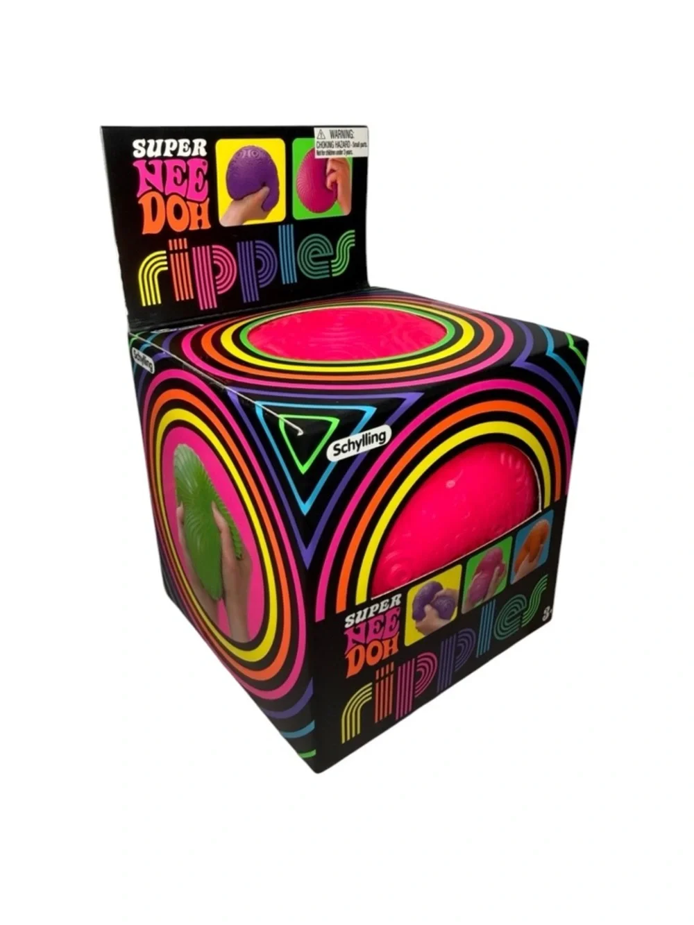 Needoh Ripple Schylling | Toys | Rare Needoh Needoh Ripples Xl Textured Giant Super ...
